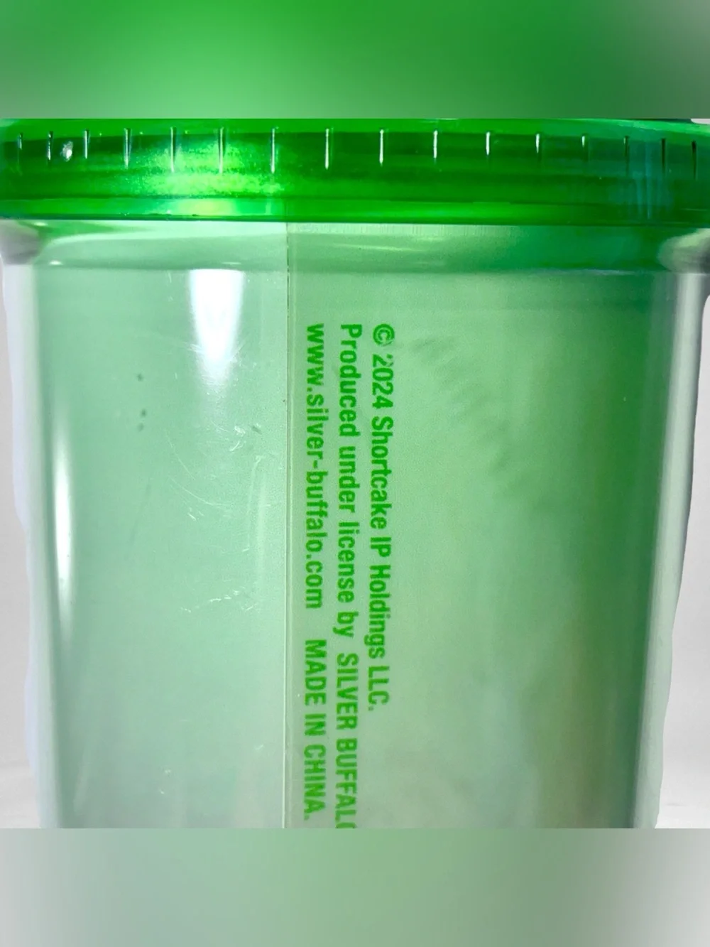 Strawberry Shortcake Plastic Cold Cup 20oz Reusable New Straw